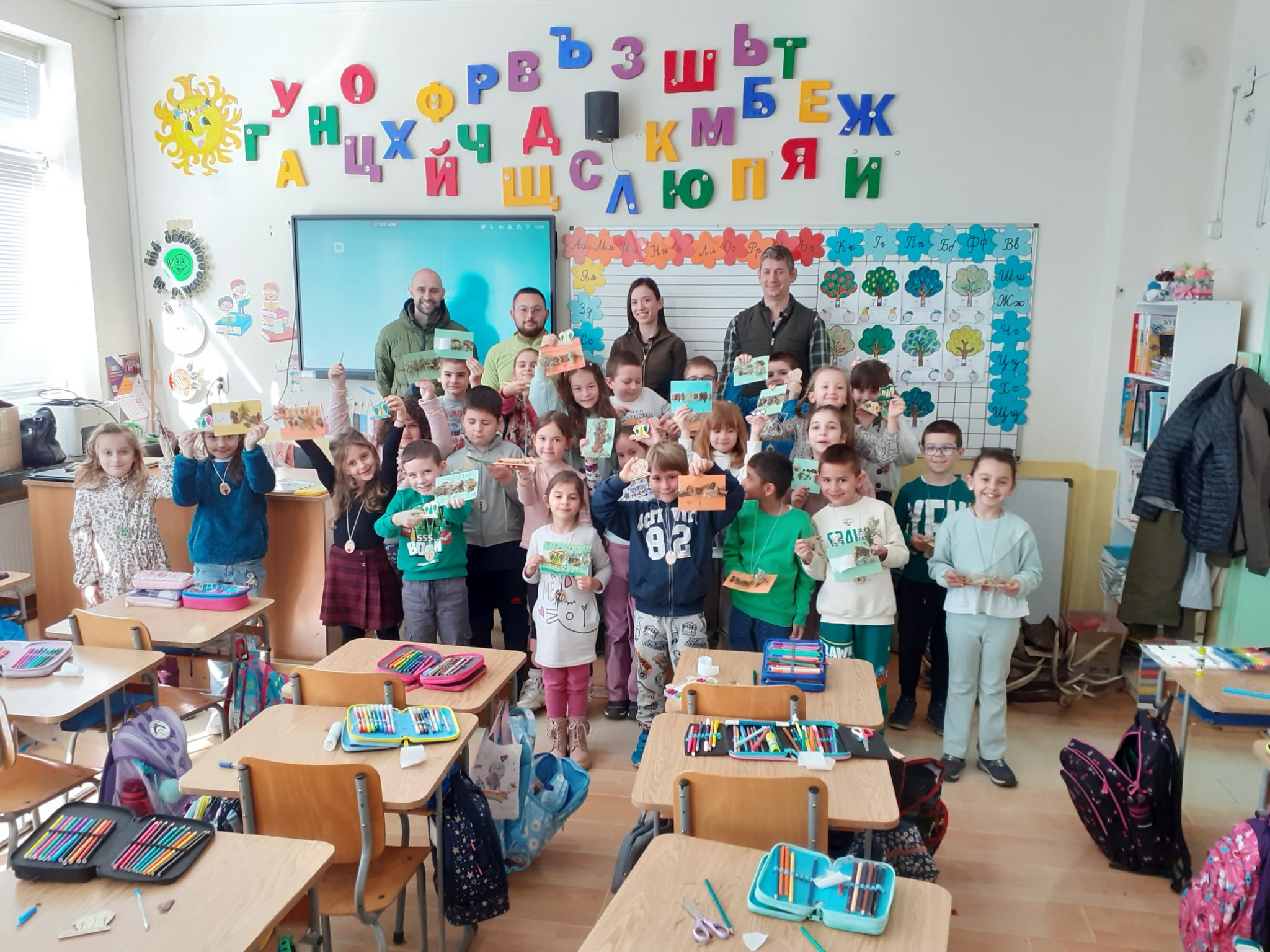 Лесовъди гостуваха на учениците от 1.в клас