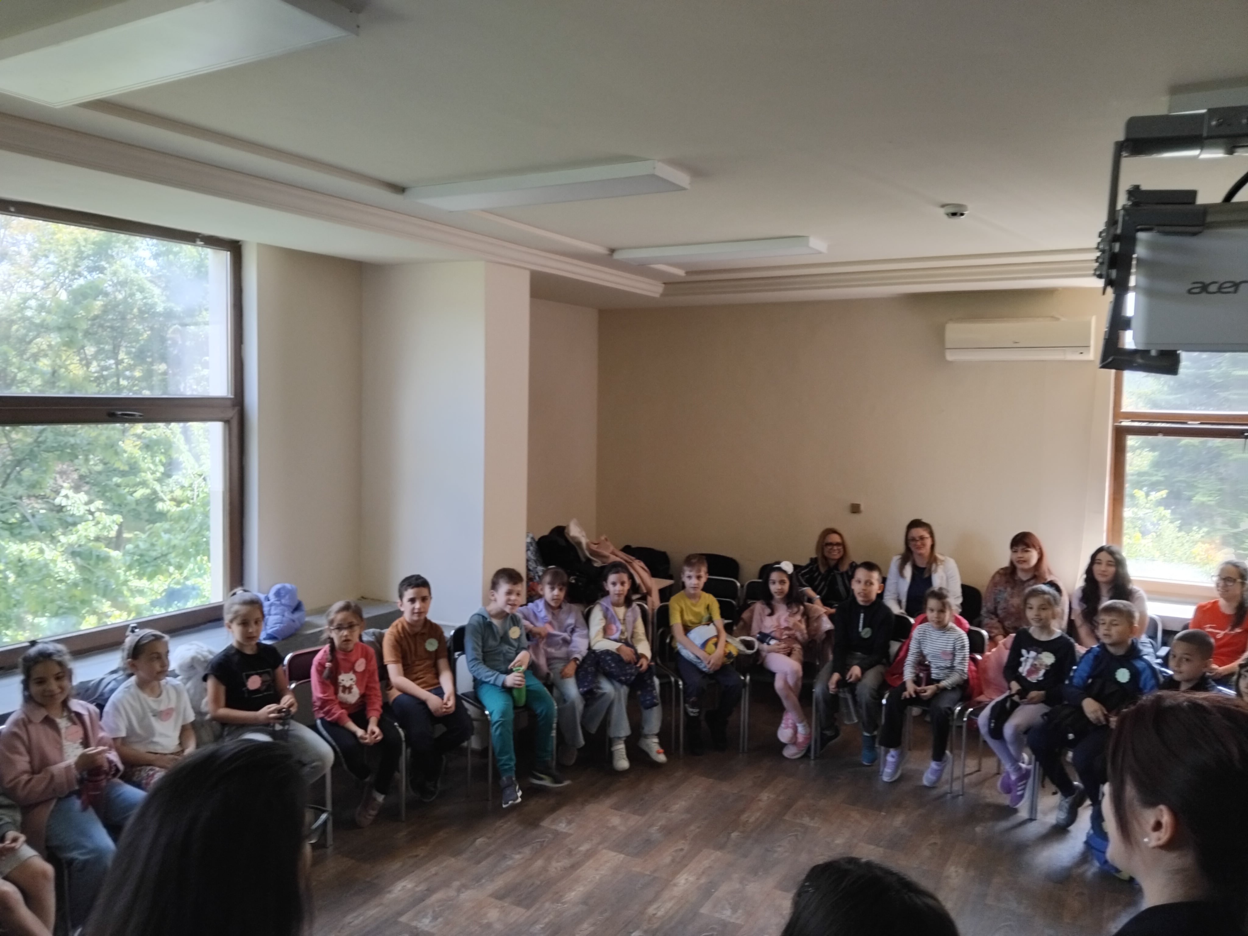 Учениците от ІІа клас гостуваха на катедра „Начална училищна педагогика“